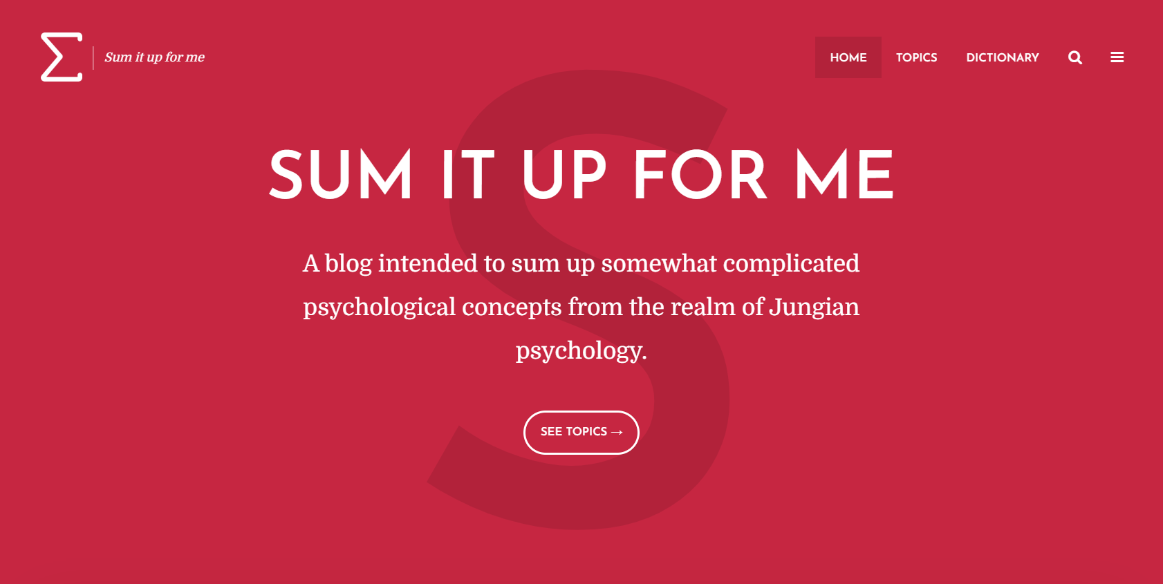 Sum it up for me - sumitupforme.blog