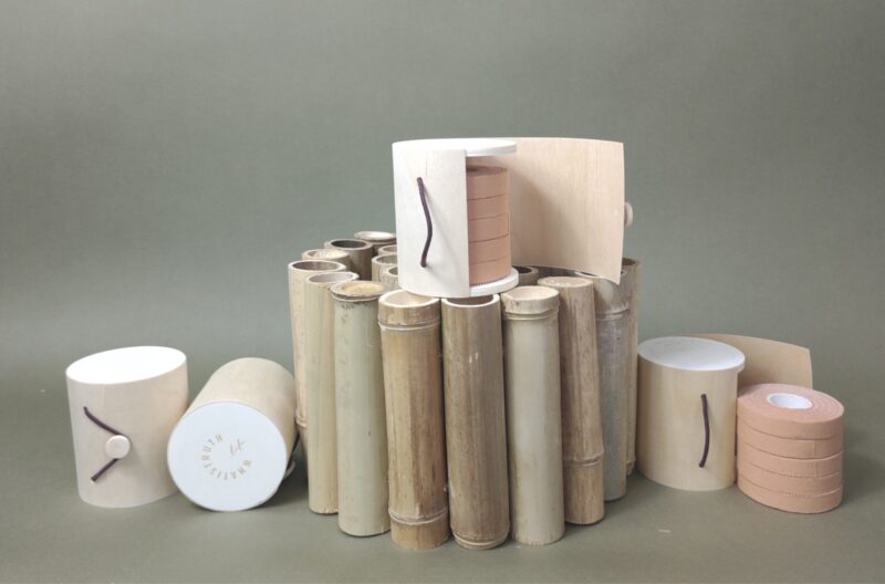Rigid finger tape - 5 rolls rayon