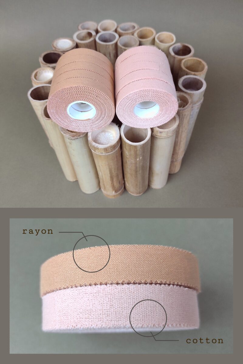 Rigid finger tape - 5 rolls rayon