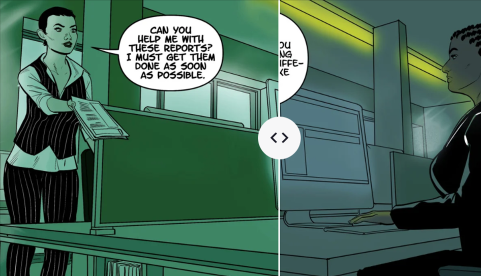 Comparison scenes