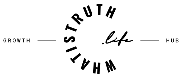 What Is Truth Growth Hub - black hub logo - whatistruth.life